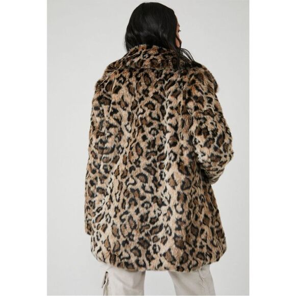 NWT Free People Lola Leopard Blazer / Beige Leopard - Picture 6 of 15